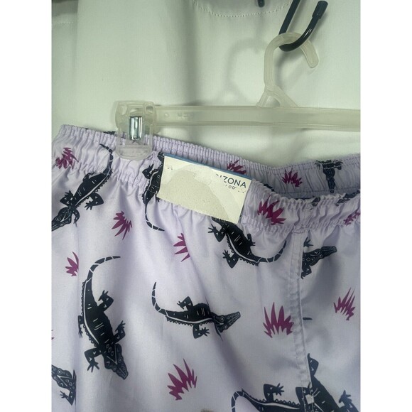 Arizona Jean Co Men’s Lilac Gator Swim Trunks Sz XXL New - Picture 5 of 8
